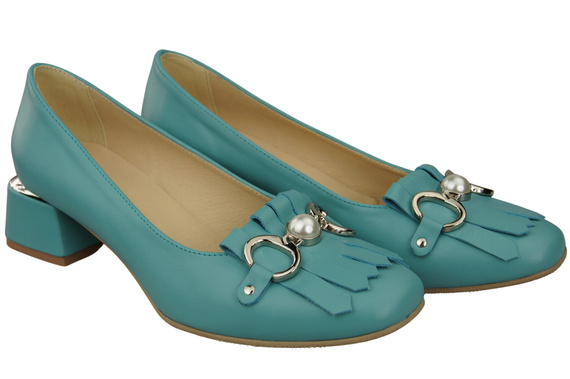 Women's shoes Pumps Natural leather 195 ElitaBut