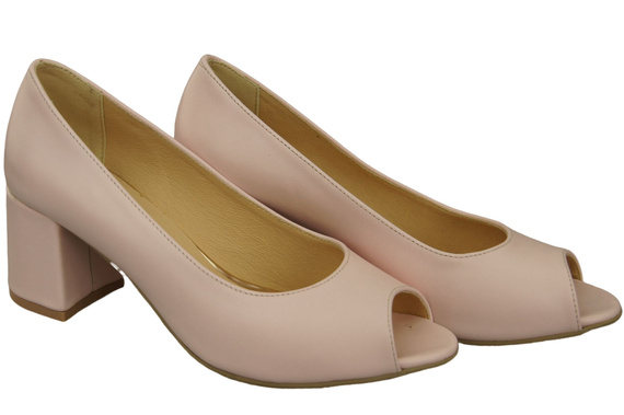Women's Shoes PEEP TOE Natural leather 192 ElitaBut
