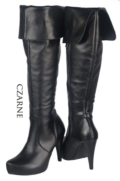 Shoes Women's boots Uppers Above the knee natural leather 692 ElitaBut