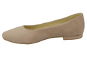 Women's shoes Ballerinas natural leather Suede 131 ElitaBut