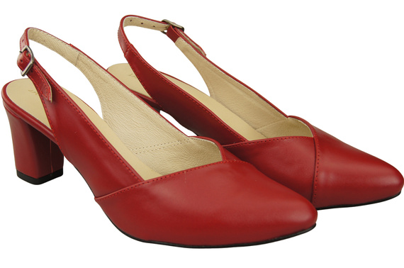 Women's Shoes High Heel Sandals Natural Leather 217 ElitaBut