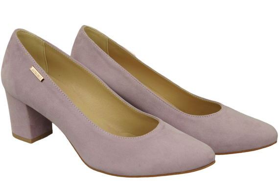 Women's Shoes Pumps Natural Leather Suede 106 ElitaBut
