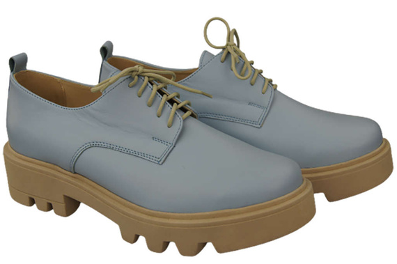 Women's shoes Lace-up leather Natural 180 ElitaBut