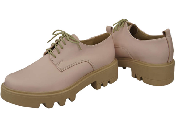 Women's shoes Lace-up leather Natural 180 ElitaBut
