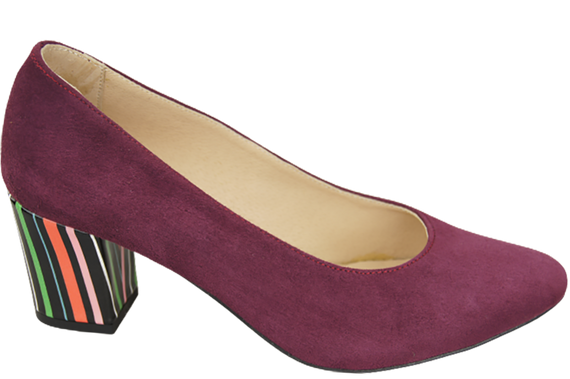 Women's footwear Women's pumps Suede leather 158 Z ElitaBut