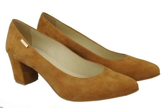 Women's Shoes Pumps Natural Leather Suede 106 ElitaBut