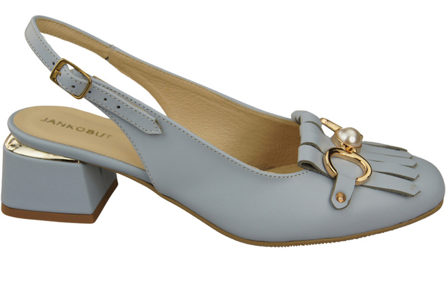 Women's Shoes Sandals Decorated with Fringes Natural Leather 208 ElitaBut