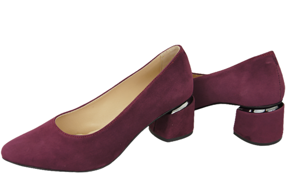 Women's footwear Women's pumps Suede leather 143 ElitaBut