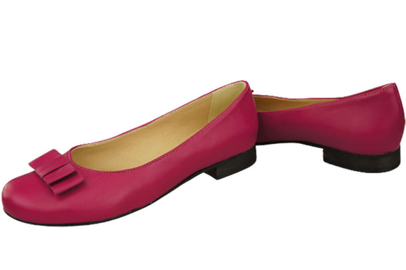 Women's Ballerinas Shoes Natural Leather 702 ElitaBut