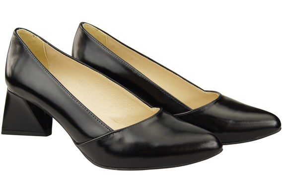 Women’s Pumps Genuine Leather Pointed Toe Heel ElitaBut 221