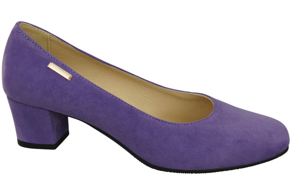 Comfortable Women's Shoes Pumps Natural Suede Leather 172 Z ElitaBut