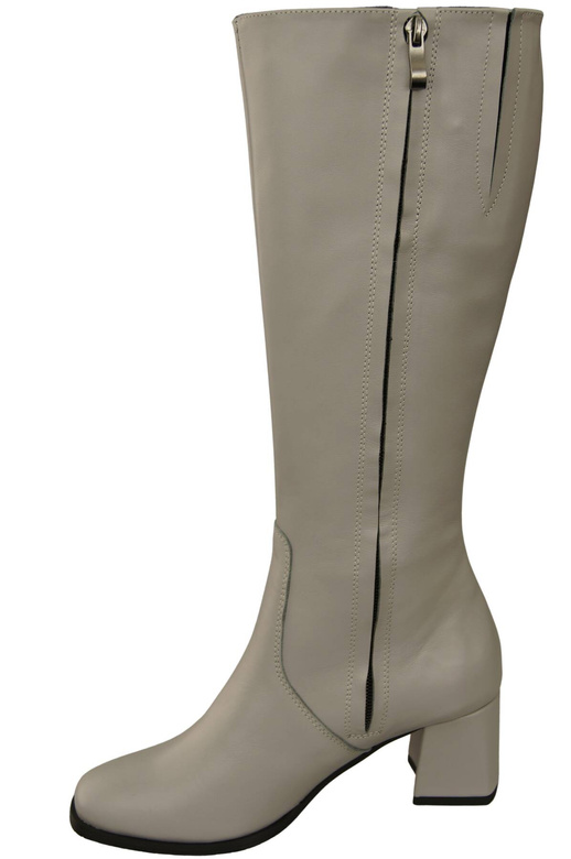 Comfortable Footwear Women's Boots Low Heel Natural Leather 212 ElitaBut