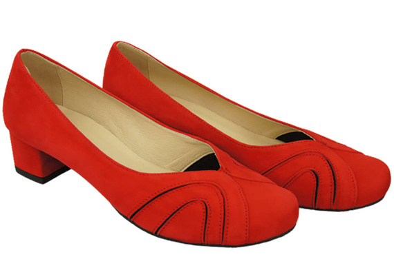Women's shoes Suede leather pumps 786 Z ElitaBut