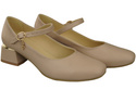 Women's shoes Pumps with a strap, natural leather 202 ElitaBut