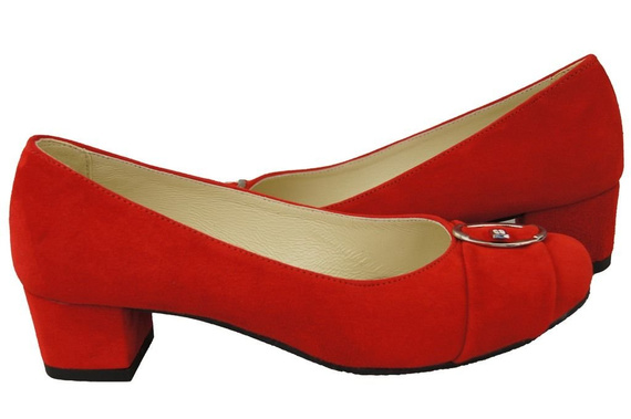 Women's Shoes Pumps Natural Leather Suede 135 ElitaBut