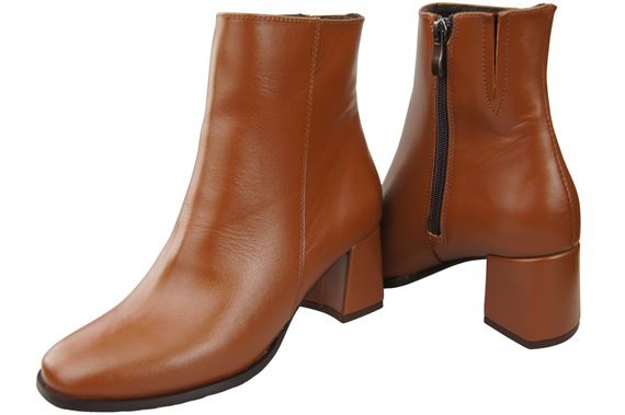 Women's Black Winter Ankle Boots Genuine Leather 214 From ElitaBut