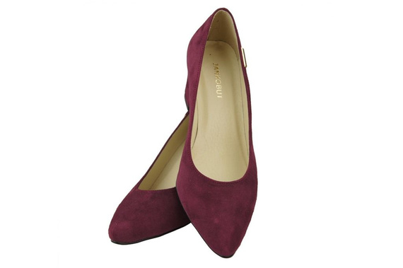 Women's Shoes Pumps Natural Leather Suede 106 ElitaBut