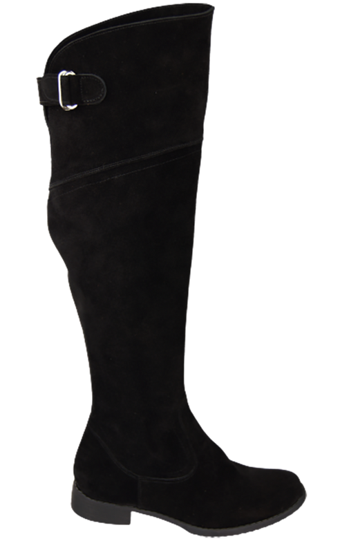 Shoes Boots Women Boots Over-the-knee boots Over-the-knee natural leather Velor 154 ElitaBut