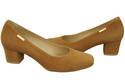 Comfortable Women's Shoes Pumps Natural Suede Leather 172 Z ElitaBut