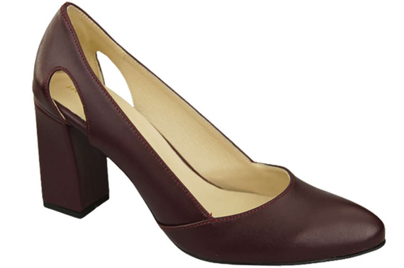 Women's shoes Pumps Natural leather 184 ElitaBut