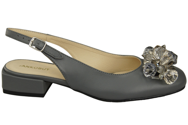 Women's Shoes Sandals with Crystals Natural Leather 215 ElitaBut