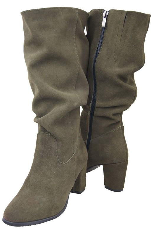 Shoes Boots Women's natural leather Velor 141 ElitaBut