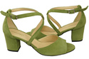 Women's shoes Sandals natural leather Suede 111 ElitaBut