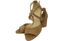 Women's shoes Sandals natural leather Suede 111 ElitaBut
