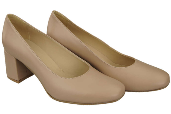 Women's shoes Pumps Natural leather 171 ElitaBut