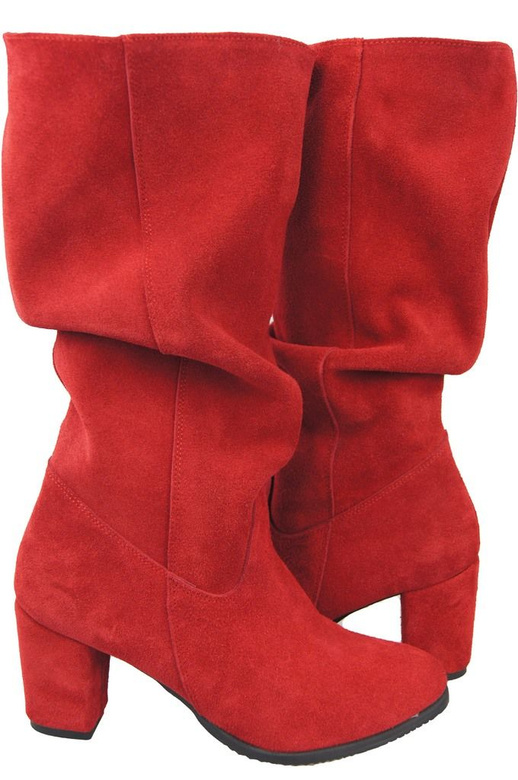 Shoes Boots Women's natural leather Velor 141 ElitaBut