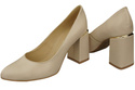 Women's shoes Pumps Natural leather 179 ElitaBut