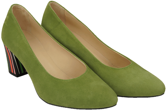 Women's footwear Women's pumps Suede leather 158 Z ElitaBut