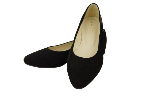 Women's shoes Ballerinas natural leather Suede 131 ElitaBut