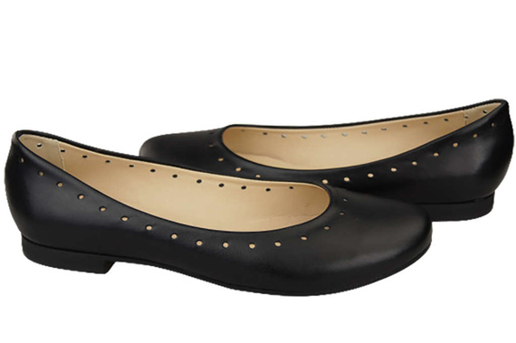 Women's Shoes Comfortable Ballerinas Natural Leather 162 ElitaBut