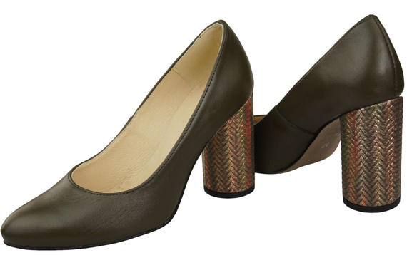 Women's shoes Pumps Natural leather 194 ElitaBut