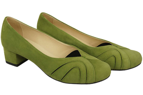 Women's shoes Suede leather pumps 786 Z ElitaBut