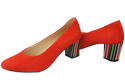 Women's footwear Women's pumps Suede leather 158 Z ElitaBut