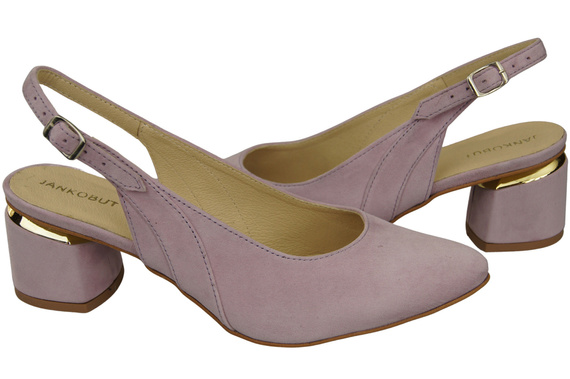 Women's Sandals in Natural Suede Leather - Elegance and Comfort 196 Z ElitaBut