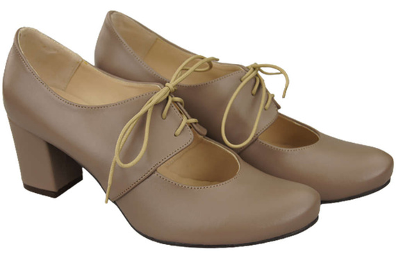 Shoes Low shoes Women's natural leather 161 ElitaBut