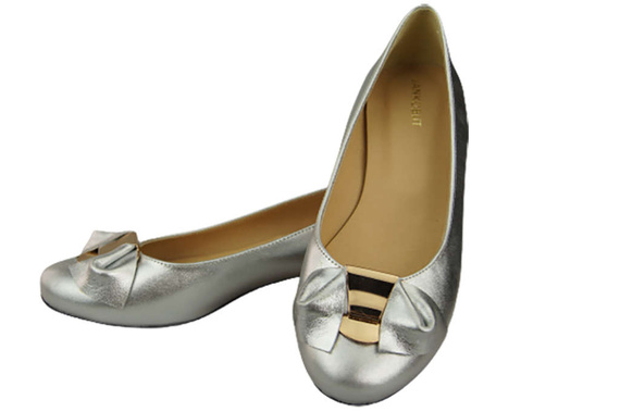 Women's Ballerinas Shoes Natural Leather 894 ElitaBut