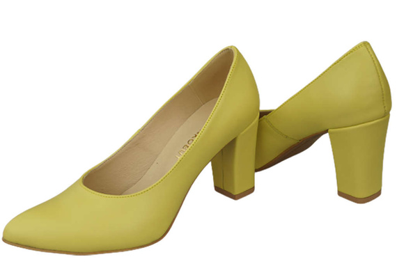 Women's shoes Pumps Natural leather 170 ElitaBut