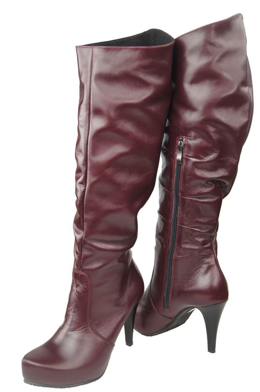 Footwear Women's boots Platform Natural Leather 120 ElitaBut