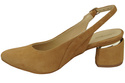 Women's Sandals in Natural Suede Leather - Elegance and Comfort 196 Z ElitaBut