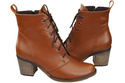 Shoes Boots for women Lace-up Winter natural leather 188 Z ElitaBut