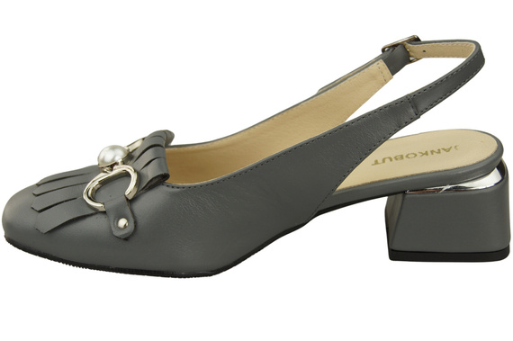 Women's Shoes Sandals Decorated with Fringes Natural Leather 208 ElitaBut