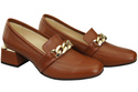 Women's shoes Pumps Natural leather 193 ElitaBut