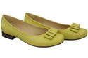 Women's Ballerinas Shoes Natural Leather 702 ElitaBut