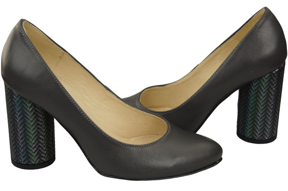 Women's shoes Pumps Natural leather 194 ElitaBut