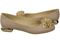 Women's Pumps with Crystals Flat Natural Leather 216 ElitaBut