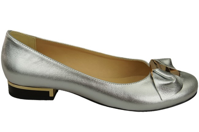 Women's Ballerinas Shoes Natural Leather 894 ElitaBut